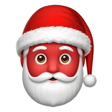 gorro do papai noel, apenas o gorro, sem nenhum rosto  sticker