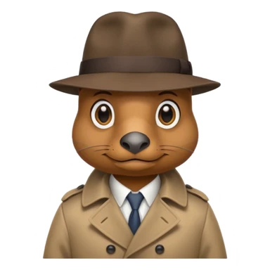 platypus detectiv sticker