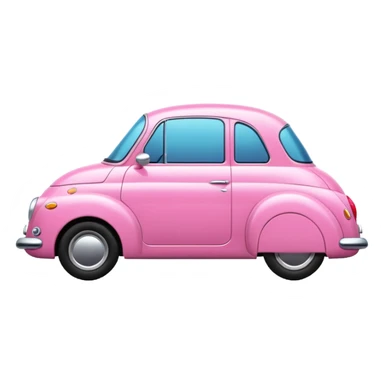 pink  car  sticker