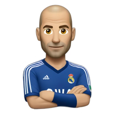 Zidane 98 sticker