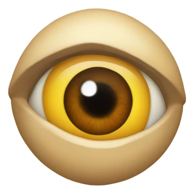 Hazel eyeballs  sticker