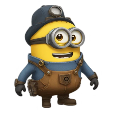 minion steamhappg sticker