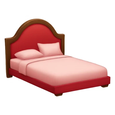 Bed red sticker