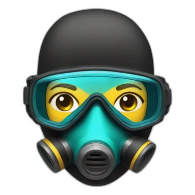 scuba diver female mask sticker