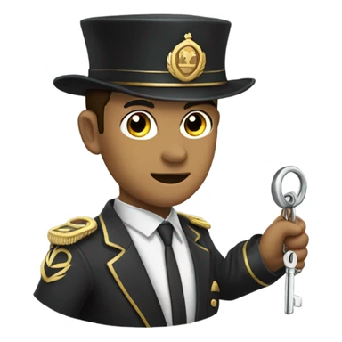 asylum warden sticker