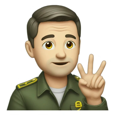 Zelensky asks for money sticker