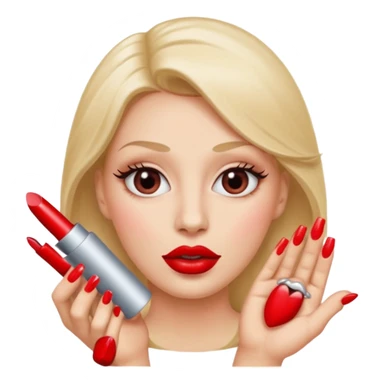 Create an emoji mix of 💅🫦🙄 these sticker