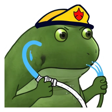 house on fire sticker