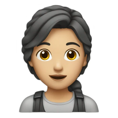 Female-doing-Thip sticker