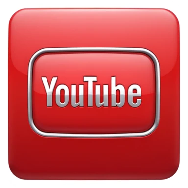 Youtube logo sticker