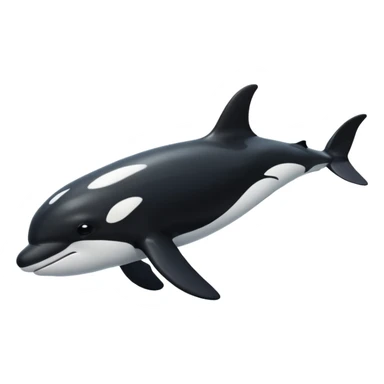 Create an orca sticker