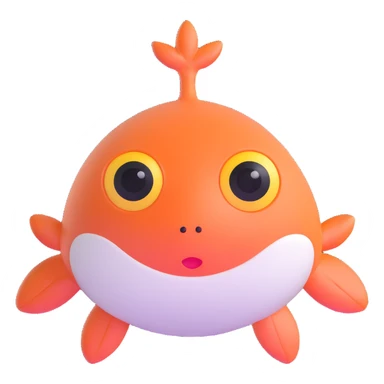 extremely cute creature with big watery eyes sticker