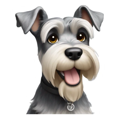 Schnauzer celebrates NY sticker