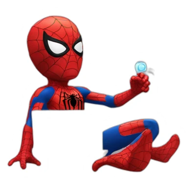 spiderman coding sticker