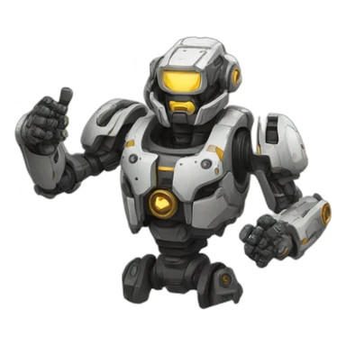 mech-thumbsup sticker