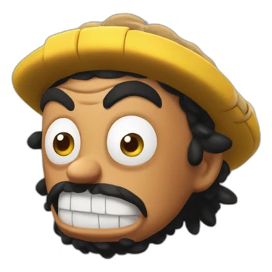 usopp dans angry birds sticker