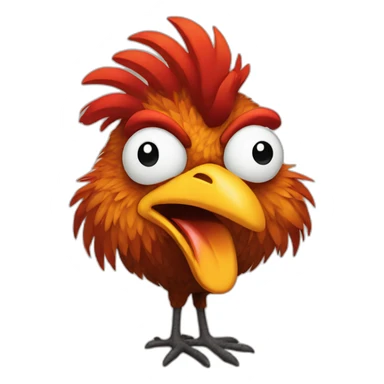 Mad Chicken sticker