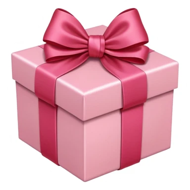 gift box red with pink pale satin bow

 sticker