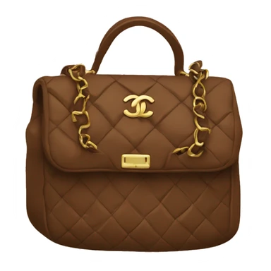 brown chanel bag sticker