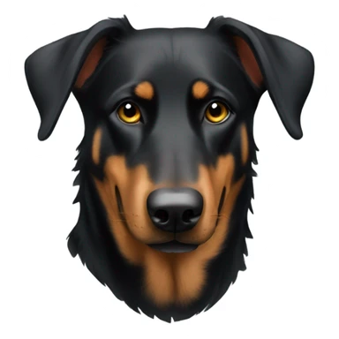 Beauceron Shepard dog  sticker