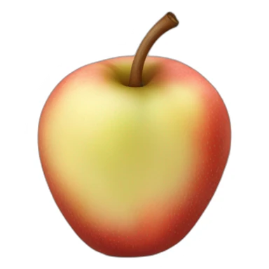 Pomme trognon fini sticker