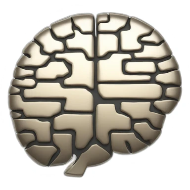 ai computer brain person chip sticker