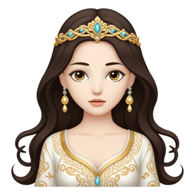 ejemplos diosa tanit vestimenta completa+ sticker