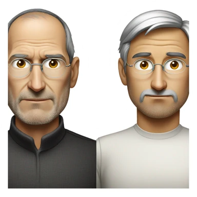 steve jobs unhappy  sticker