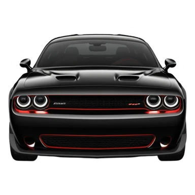 dodge challenger demon 170 front sticker