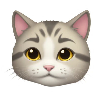 Snuggle kitty sticker