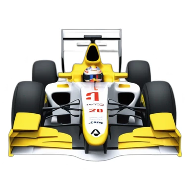 Renault F1 2006 racing car sticker