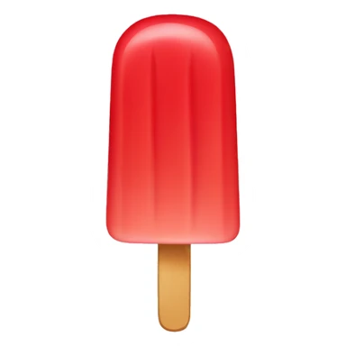 red ice pop sticker