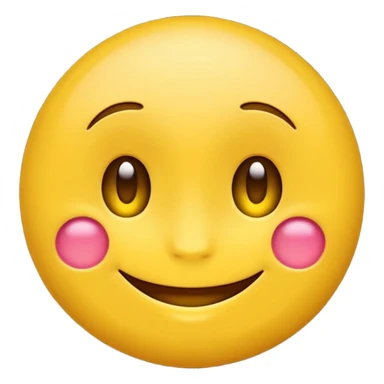 Emoji rond et jaune qui fixe à côté de lui  sticker