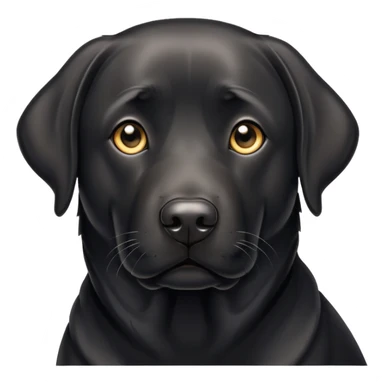 black lab sticker