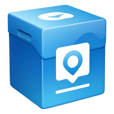 Software Box of an online course sticker