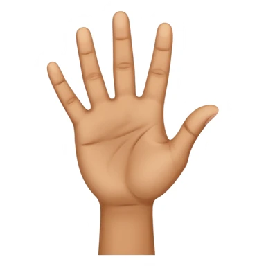 The Arabic hand gesture of “Khod” sticker