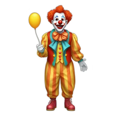 Baggy le clown sticker