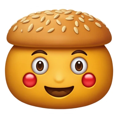 Una manciata di semi di sesamo sticker