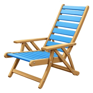 silla de playa sticker