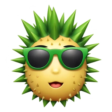 Yukka with sunglasses  sticker