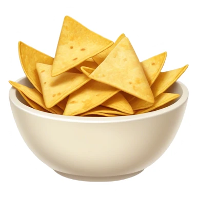 bowl of chips  sticker