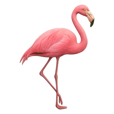 pink flamingo sticker
