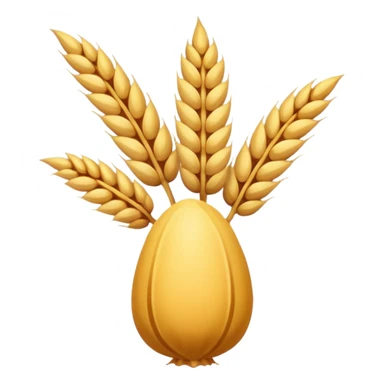 wheat kernel sticker