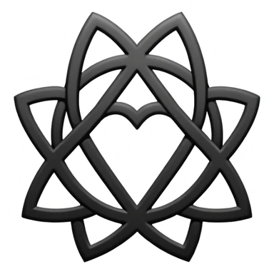 A heartagram like ville valo symbol yk sticker
