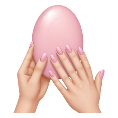 Light pink nails  sticker