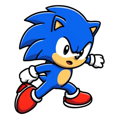 Sonic the Hedgehog sticker