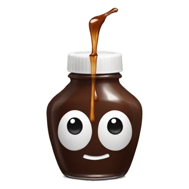 chocolate syrup sticker