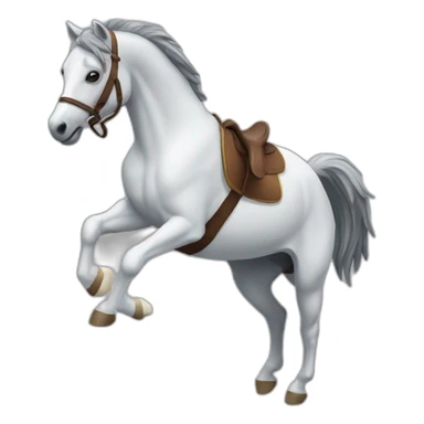 Cheval saut sticker
