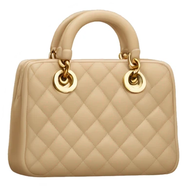 Beige chanel bag sticker