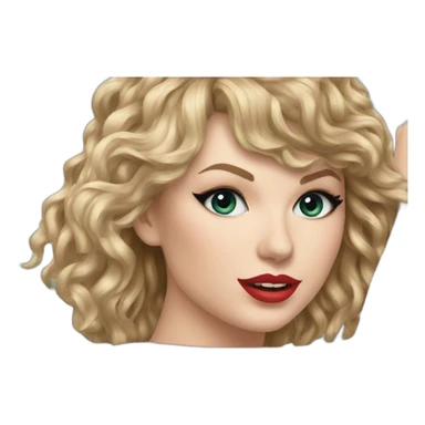 Taylor SWIFT at pool sticker